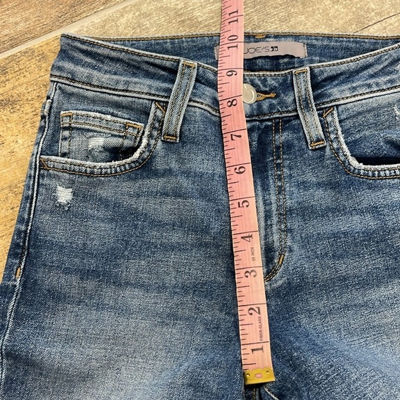 Joe's Jeans Classic Indigo Denim High Rise Skinny Jeans Womens XS 24 LIKE NEW - Picture 10 of 10